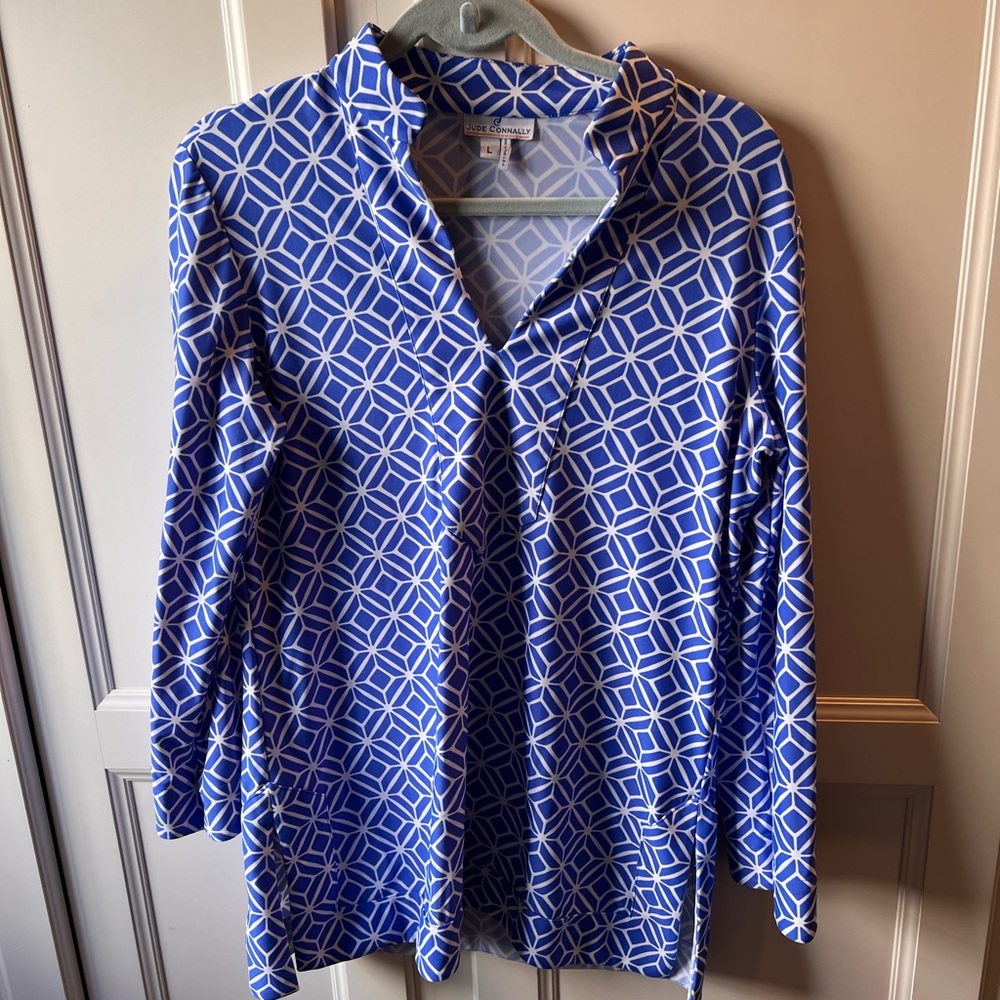 Jude Connally Megan Diamond Mini Dress/Tunic- Catalina Cloth